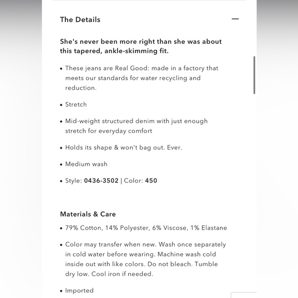 American Eagle mom jeans size 14, new with tag - Picture 8 of 9